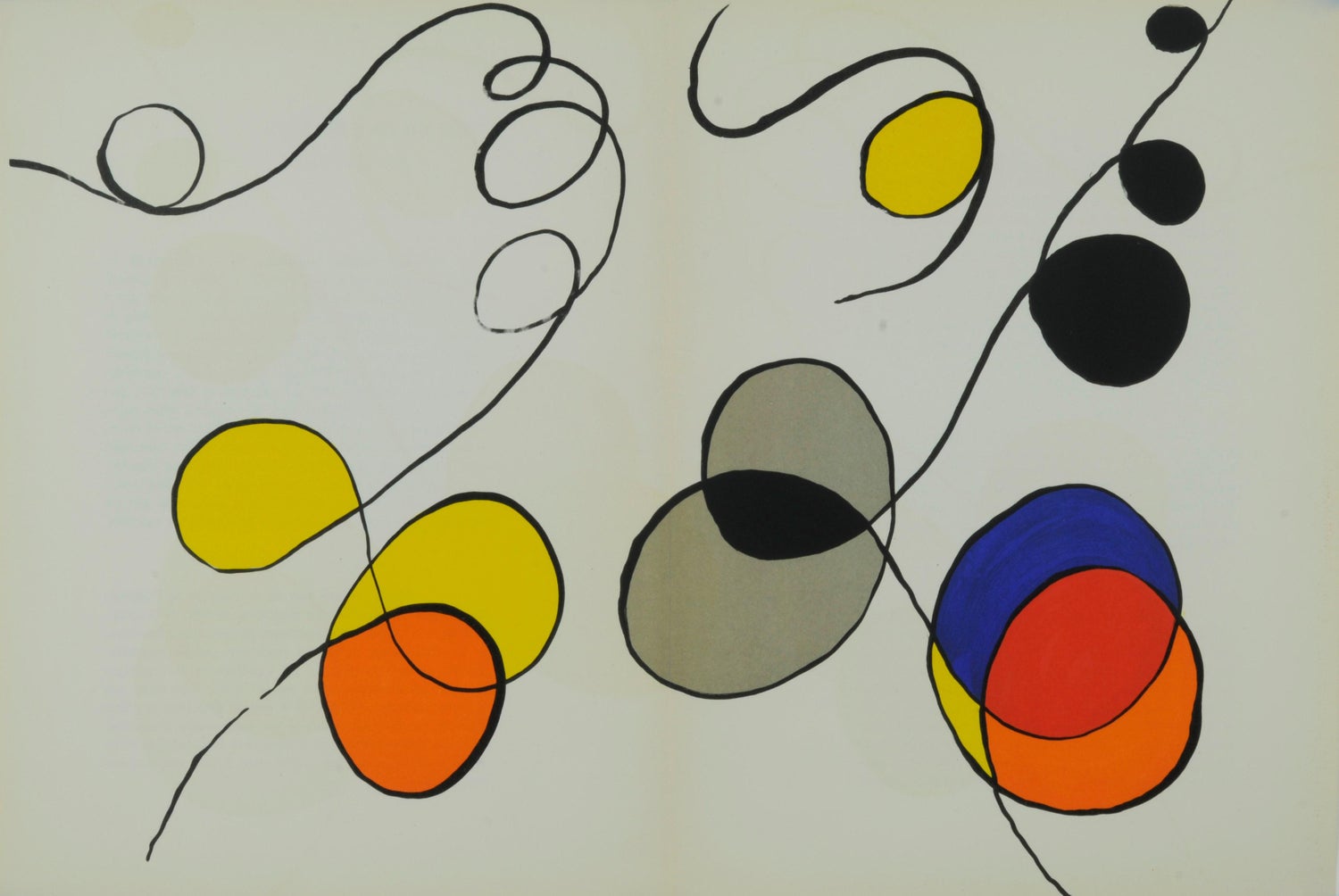 Alexander Calder Circus Reproduction Lithograph After a Drawing