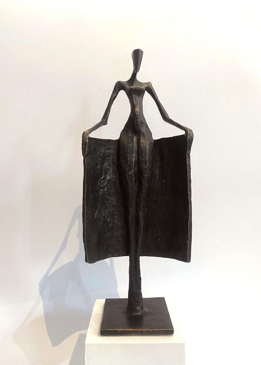 Bronze Female Nude Sculpture Modernist, WPA, New York Chelsea Hotel Artist