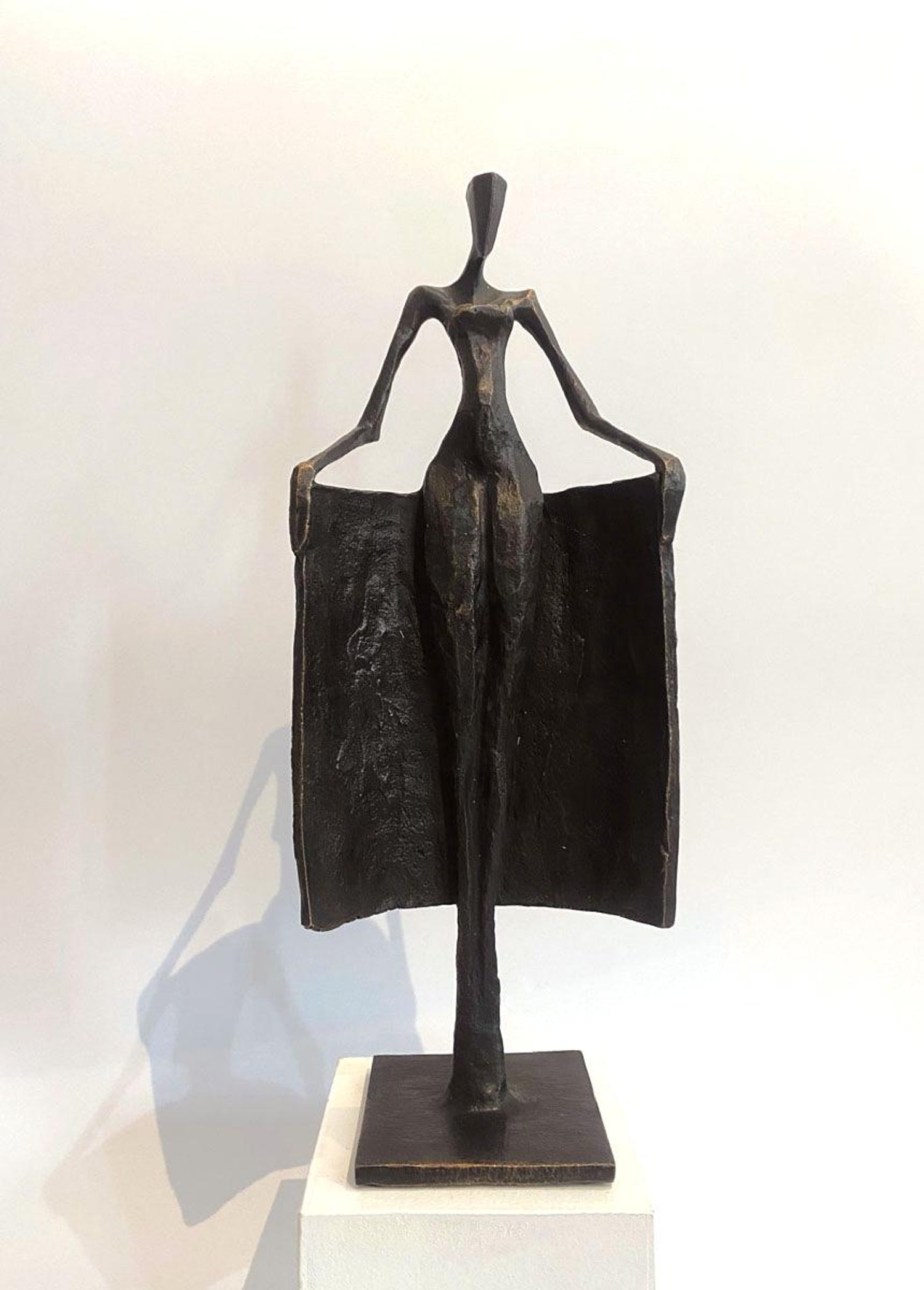 Bronze Female Nude Sculpture Modernist, WPA, New York Chelsea Hotel Artist