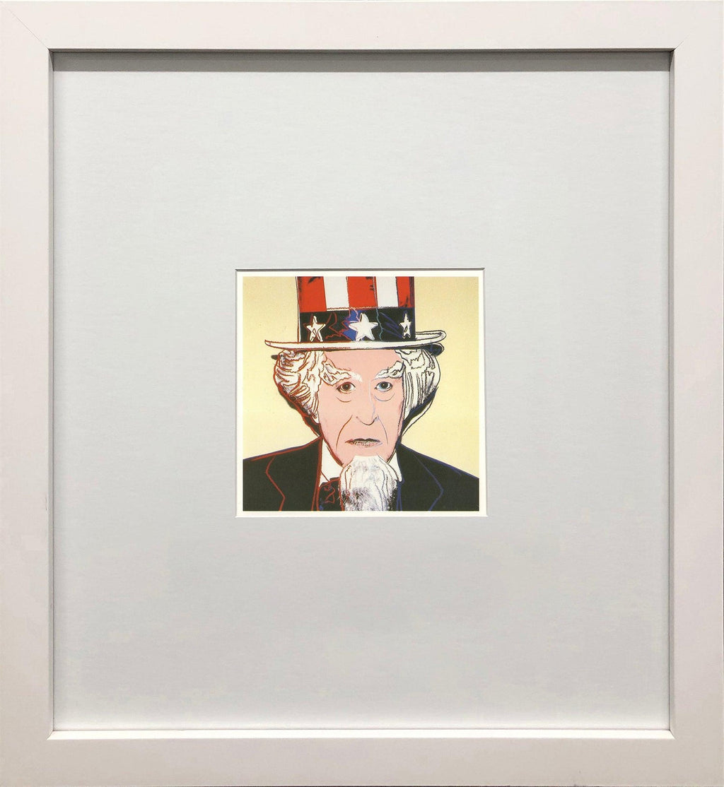 Ohio Artist Modern Americana Patriotic Uncle Sam Lithograph American Flag