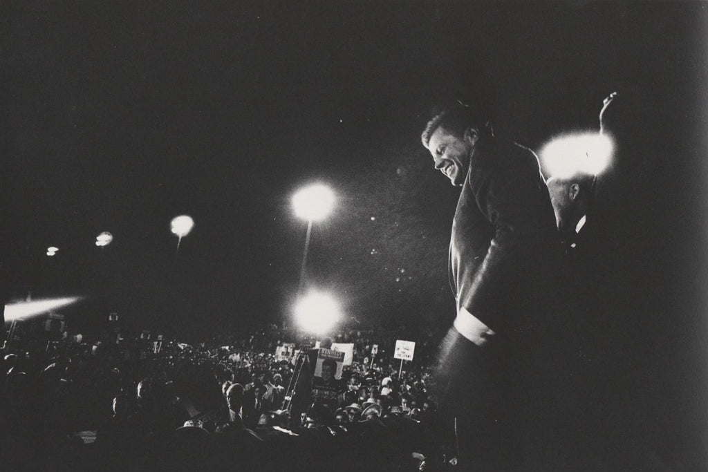 Vintage Photo SIlver Gelatin Photograph President Jimmy Carter by Fred Mcdarrah