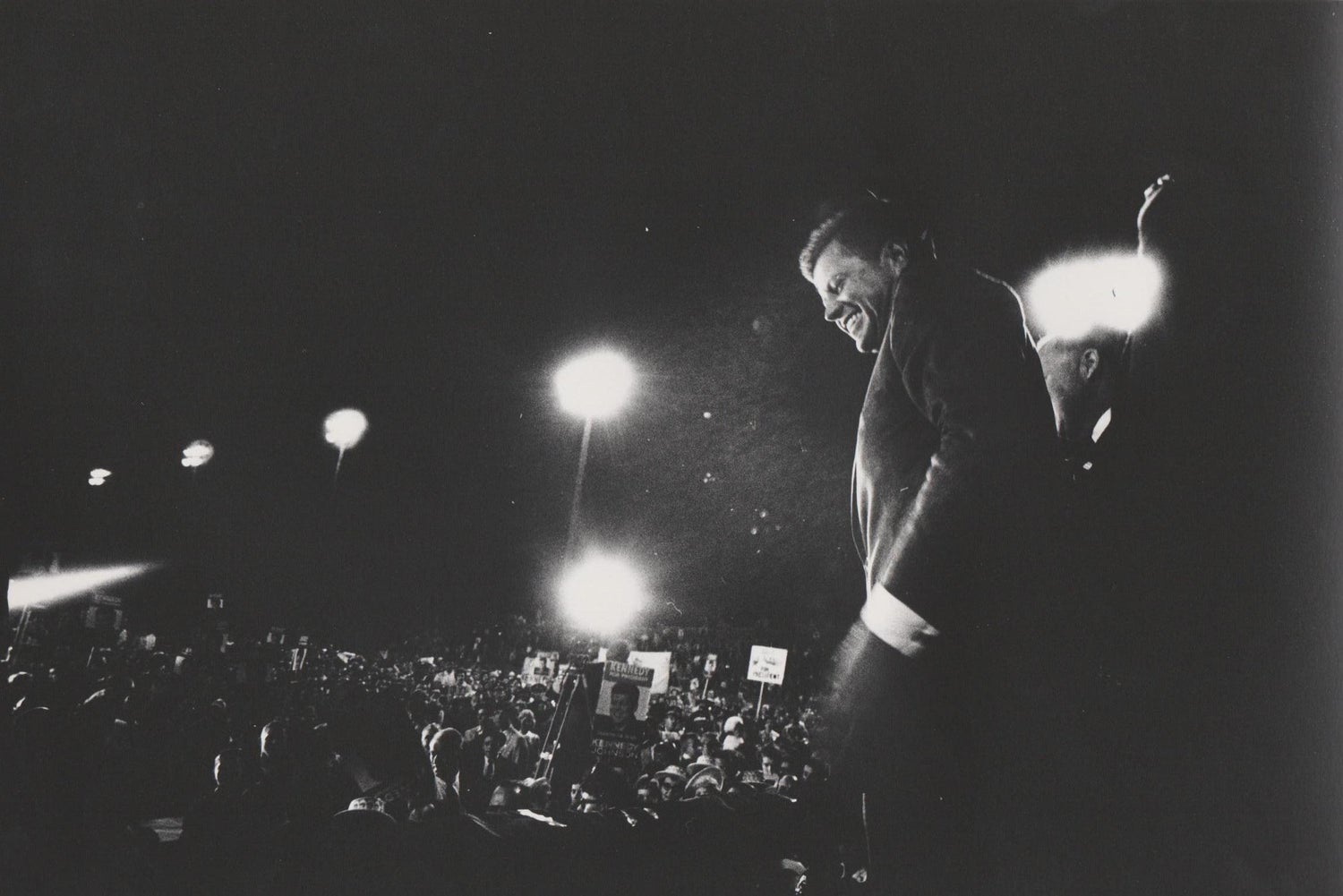Vintage Photo SIlver Gelatin Photograph President Jimmy Carter by Fred Mcdarrah