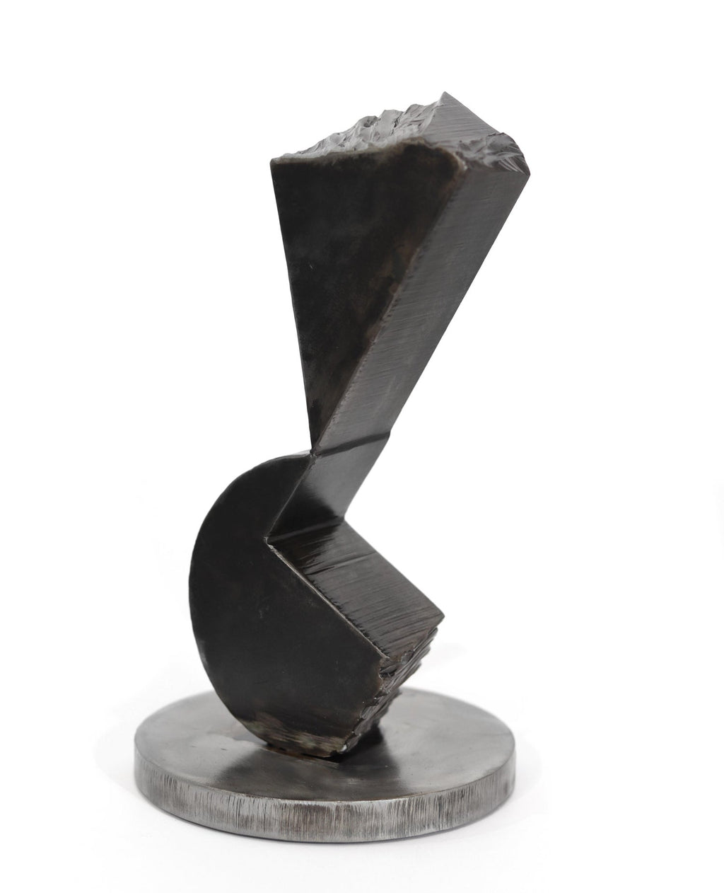 Israeli Contemporary Abstract Geometric Painted Pierced Sculpture Zigi Ben Haim