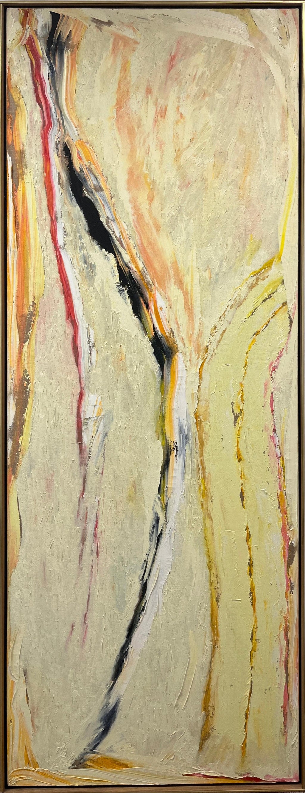 Lyrical Abstraction Acrylic Painting Ronnie Landfield Color Field Abstract