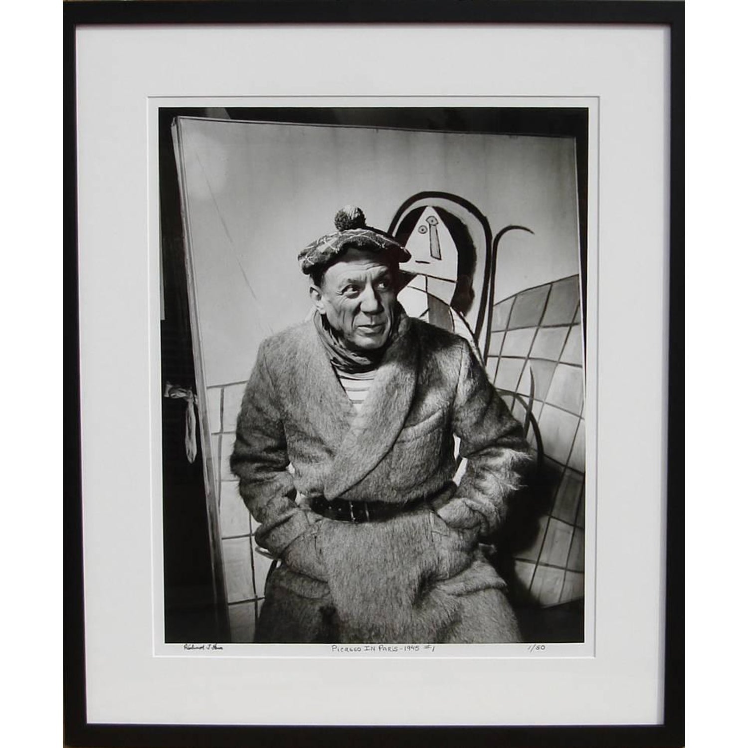 Silver Gelatin Photograph Hand Signed Photo Pablo Picasso Feria Lucien Clergue