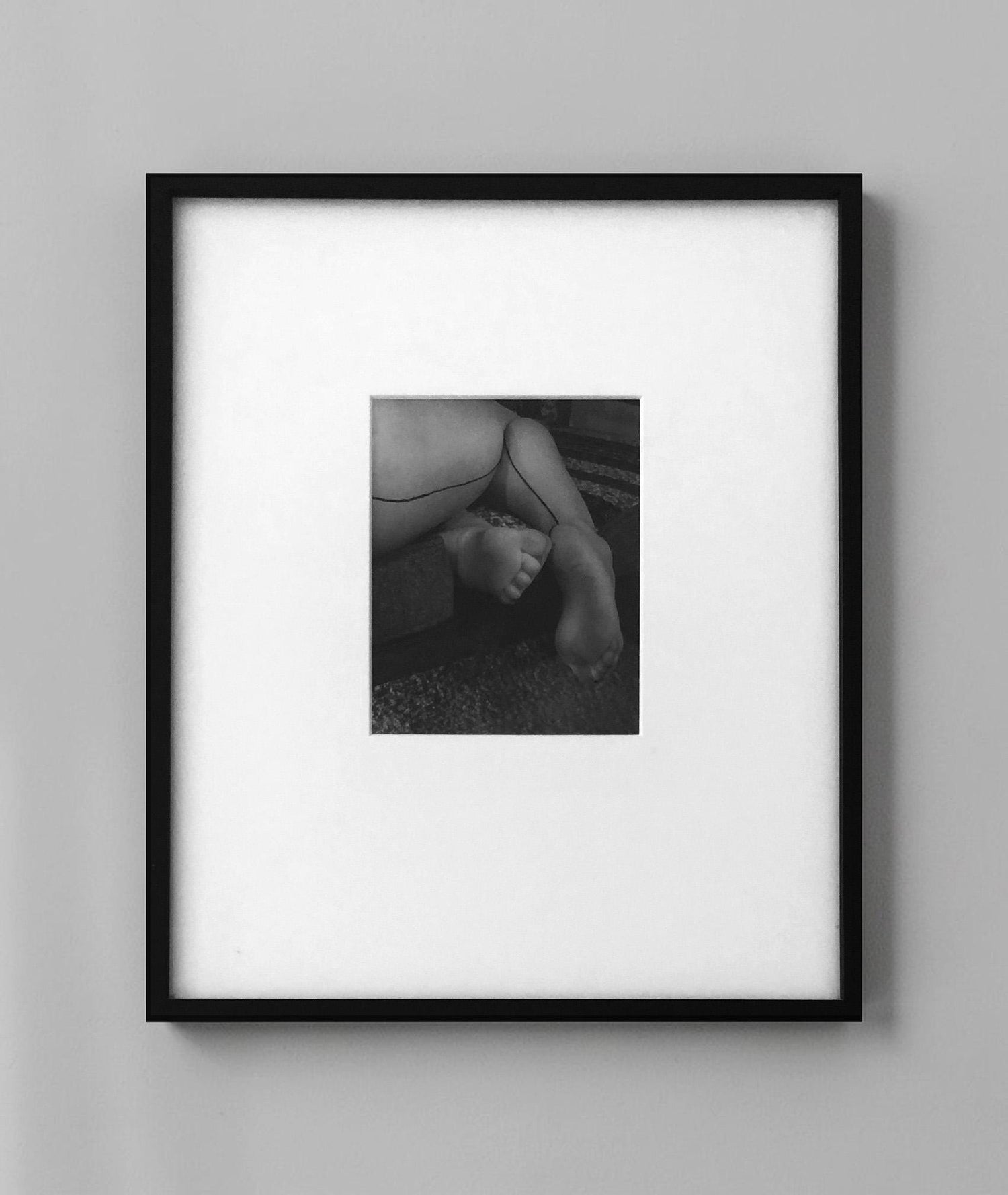 Vintage Silver Gelatin Print Photograph Marcus Leatherdale Shrouded Figure Photo