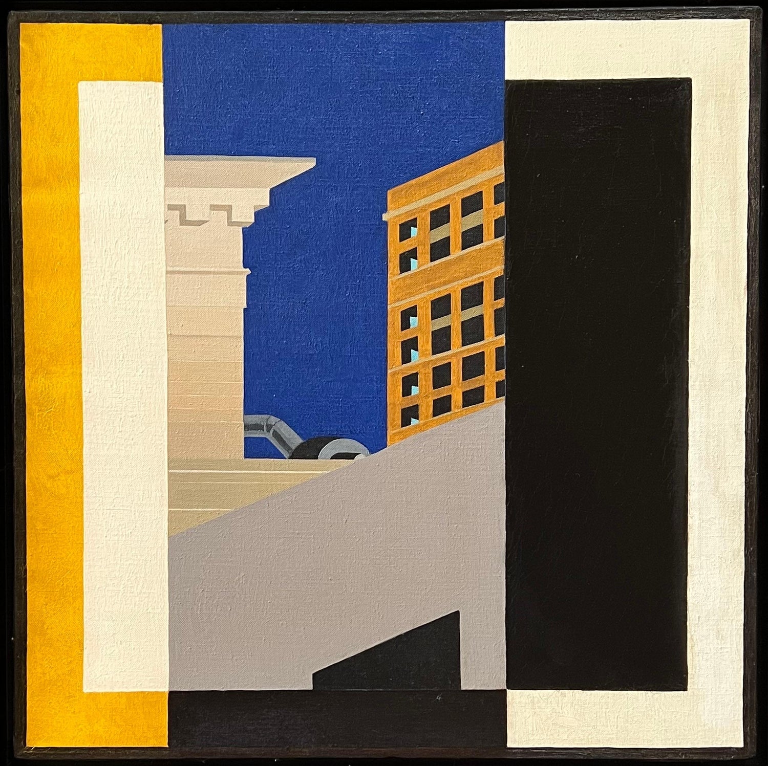 Cascade, Large Scale Modernist Oil Painting