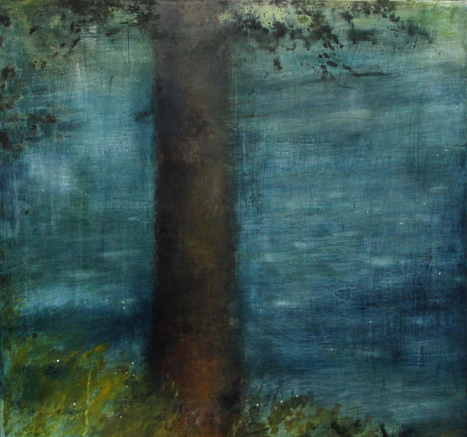 Large Abstract Landscape Pastel Drawing Painting San Francisco Artist, Megan #6