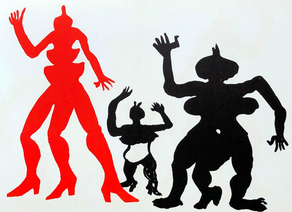Alexander Calder Circus Reproduction Lithograph After a Drawing