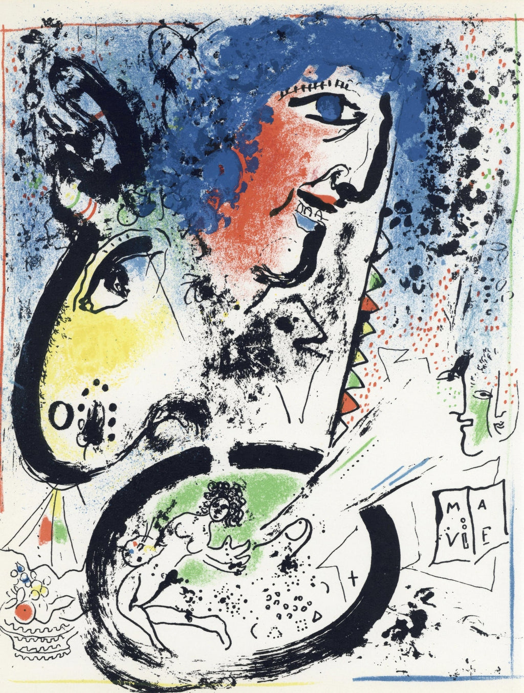 Black And White Photograph Of Marc Chagall 1978