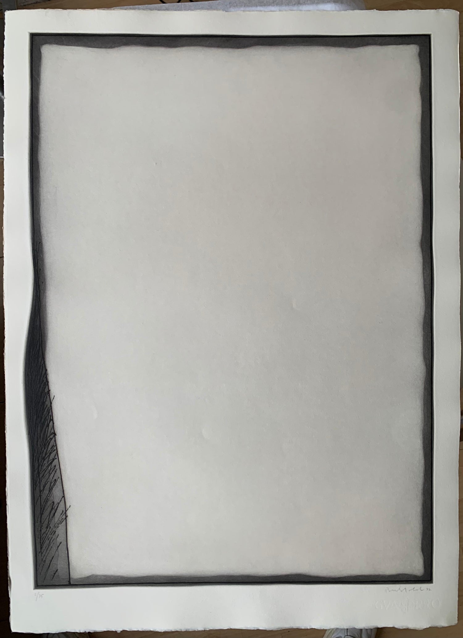 Argentine Italian Ink jet print mounted on polystyrene Fabian Marcaccio Muse X