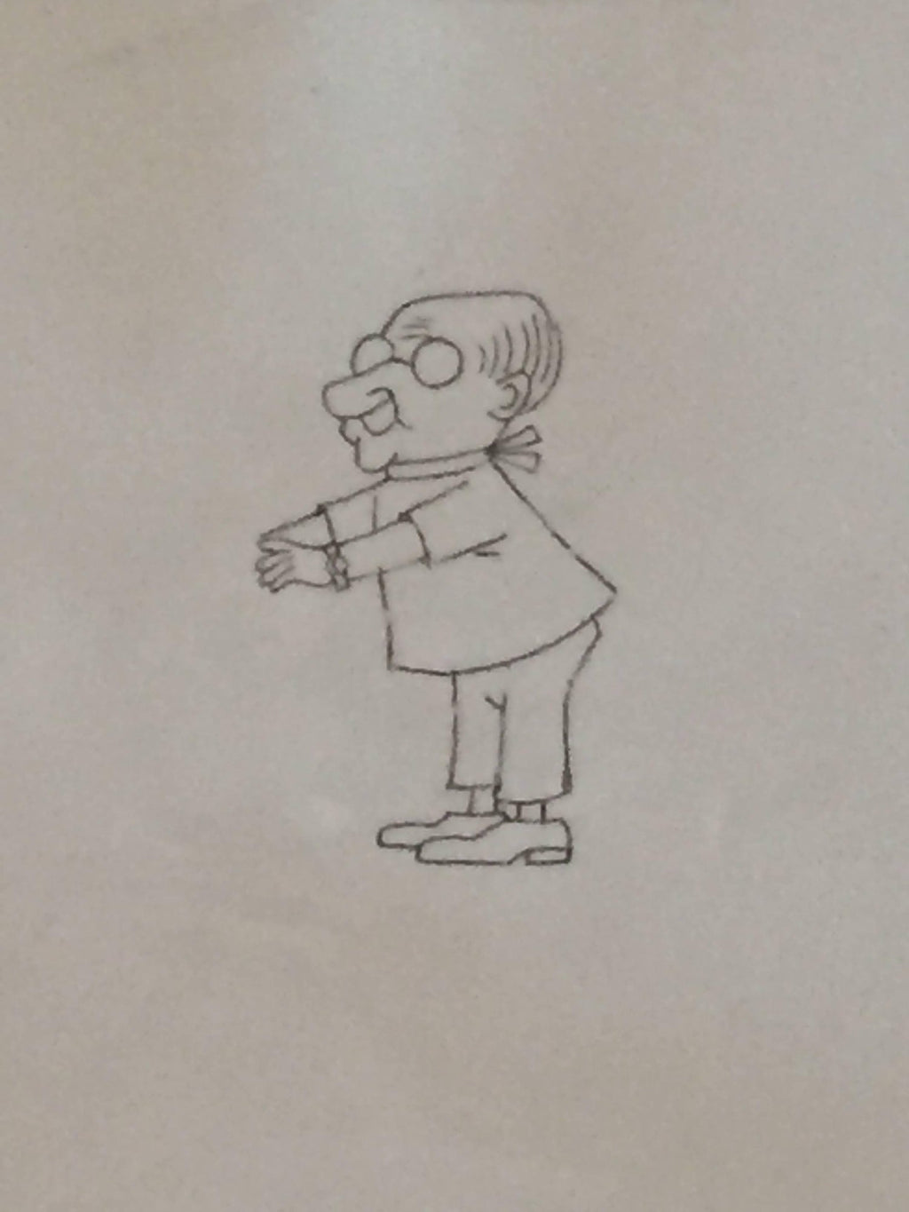 Still Life with Vera as Raphael Original Drawing