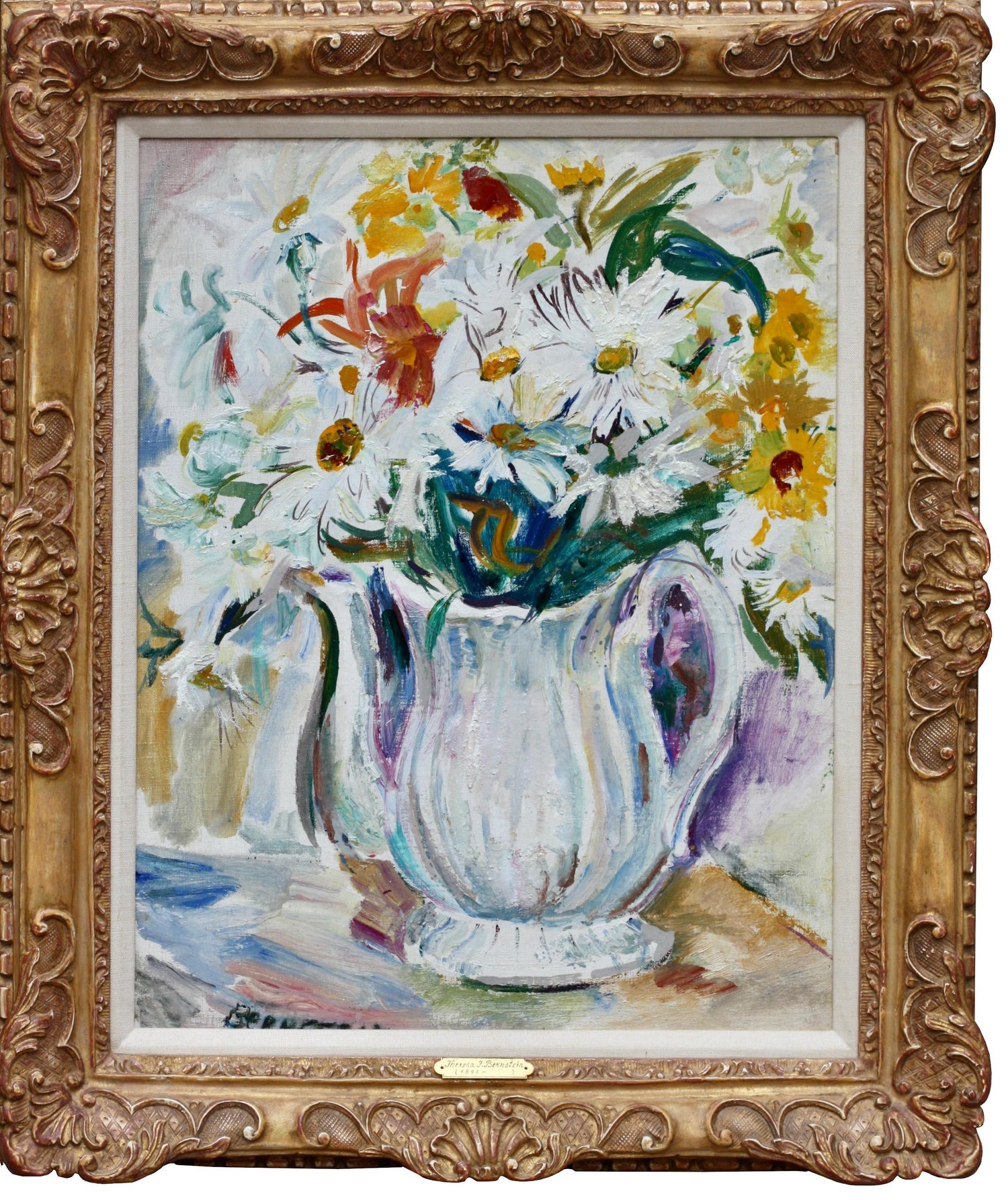 Oil Painting Israeli Landscape Theresa Bernstein Ashcan Realism