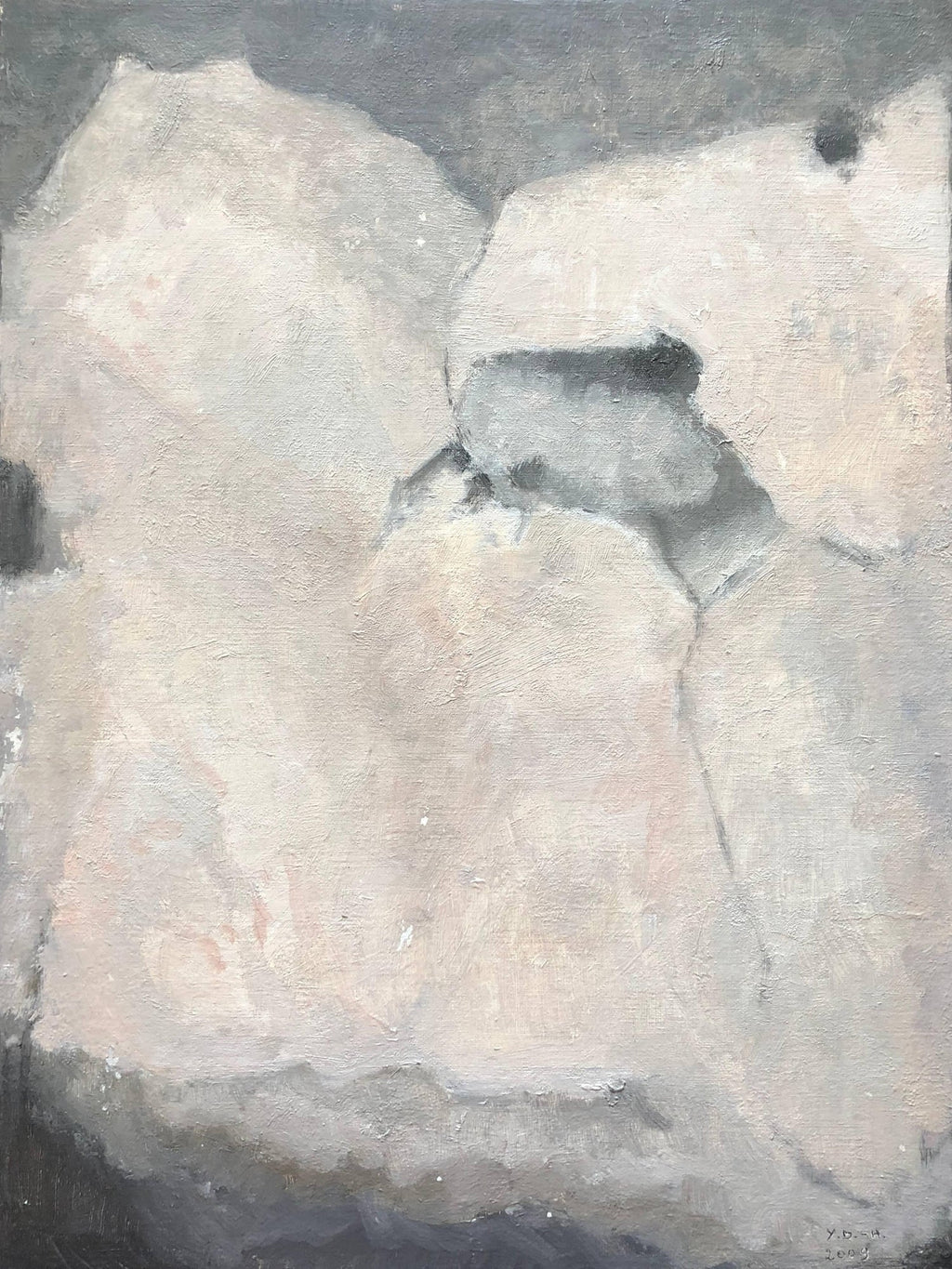 Mixed Media Painting Minnesota Woman Artist Figurative Abstract