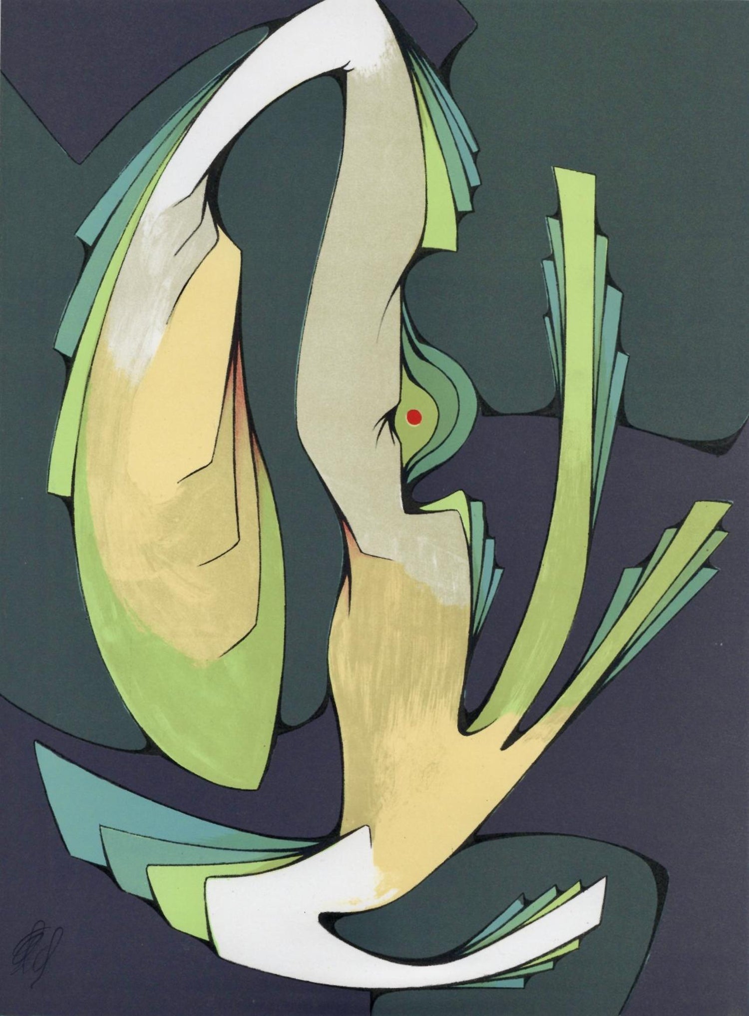 Digital Iris Print "Classic Anomalies" Pencil Signed with Initials edition of 15