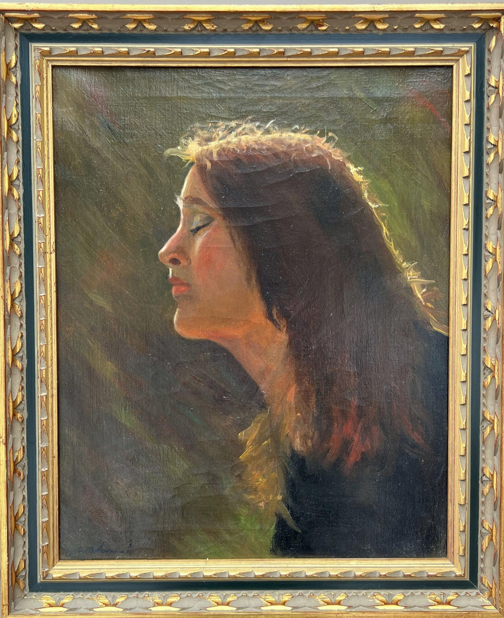 Oil Painting by Well Known Cartoonist and Illustrator Upper East Side, Manhattan