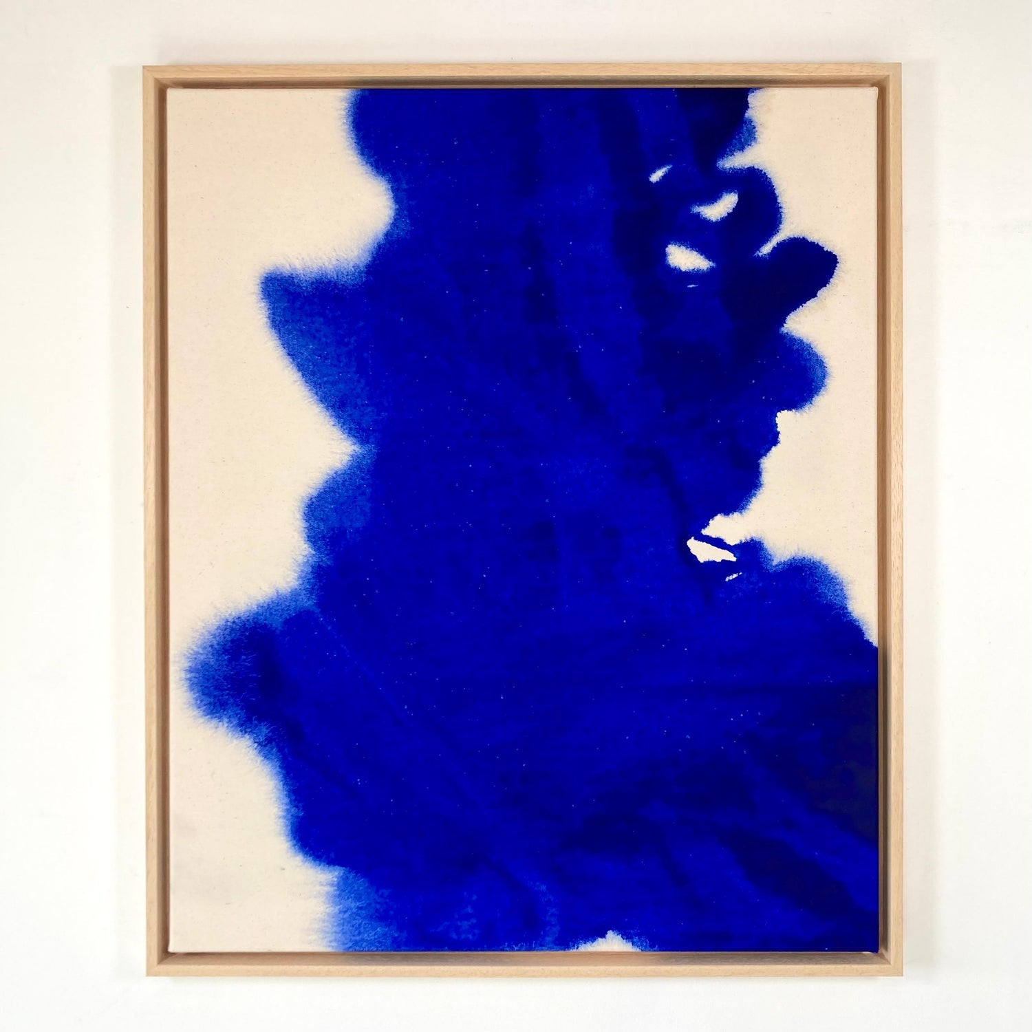 Abstract Mod Blue Painting, Black & White Photograph Conor Mccreedy