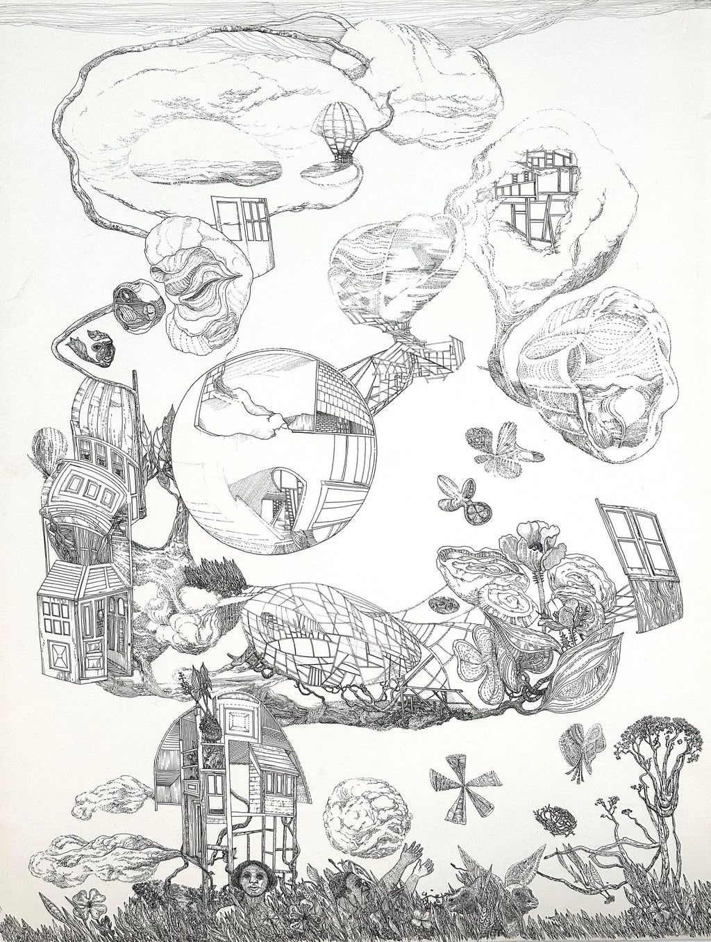 Digital Iris Print "Good Internal Object" Pencil Signed w Initials edition of 15