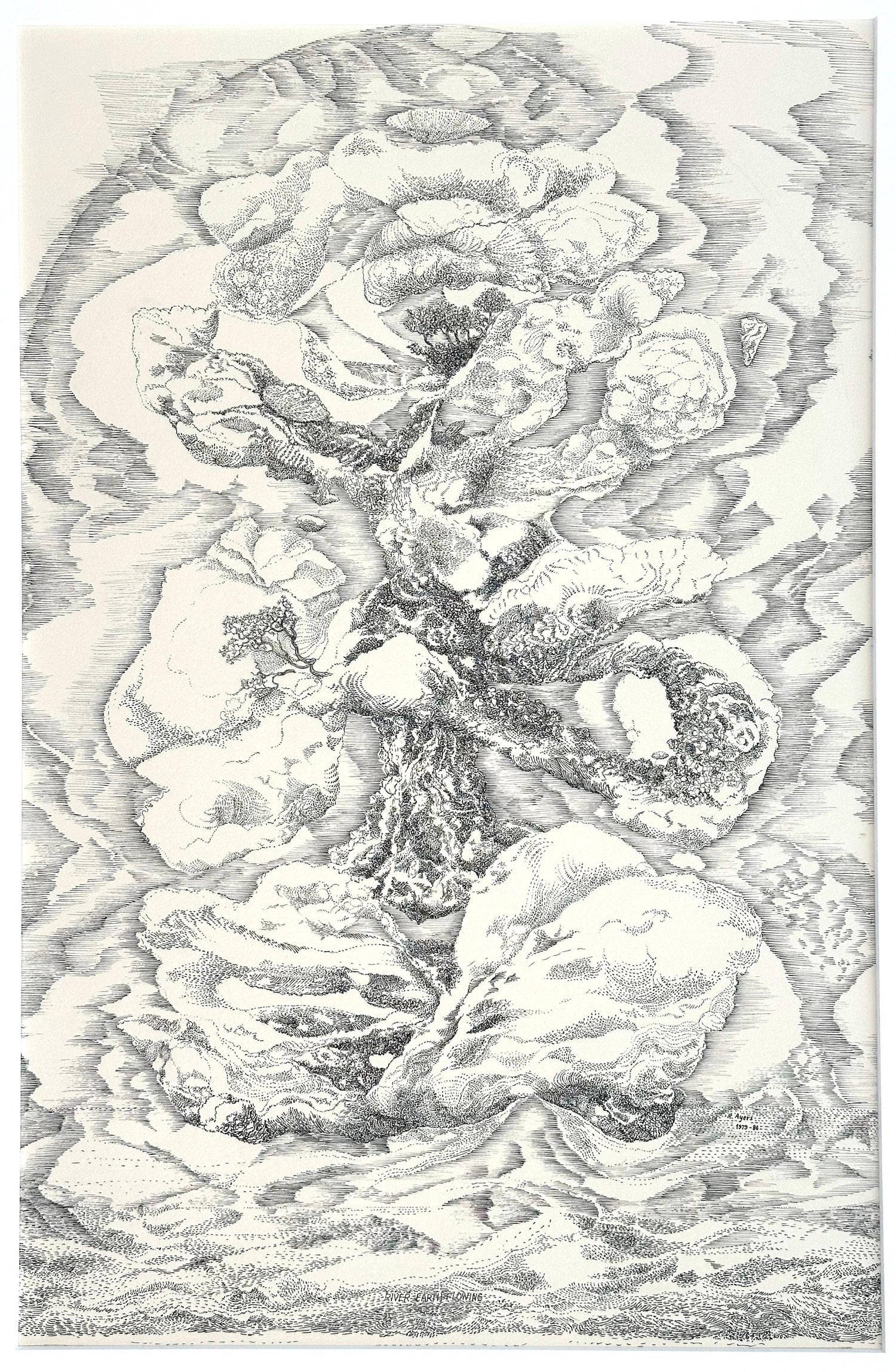 Digital Iris Print "Effective Disbelief" Pencil Signed w Initials edition of 15