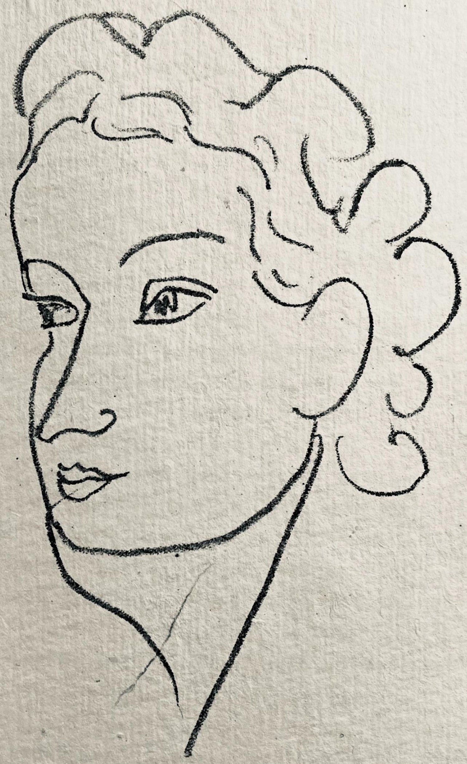 Lithuanian French Artist Arbit Blatas Lithograph Henri Matisse Ecole D'Paris