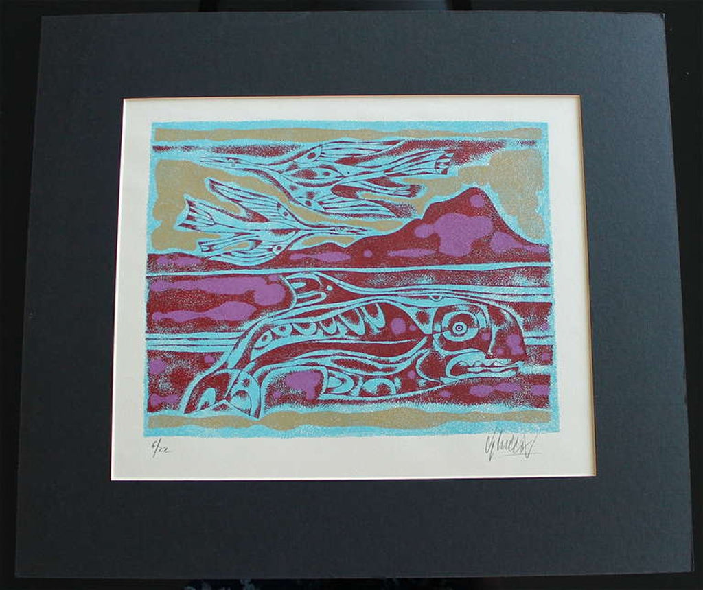 Canada Suite Signed Serigraph Yargo de Lucca Native Canadian Inspired Art Print