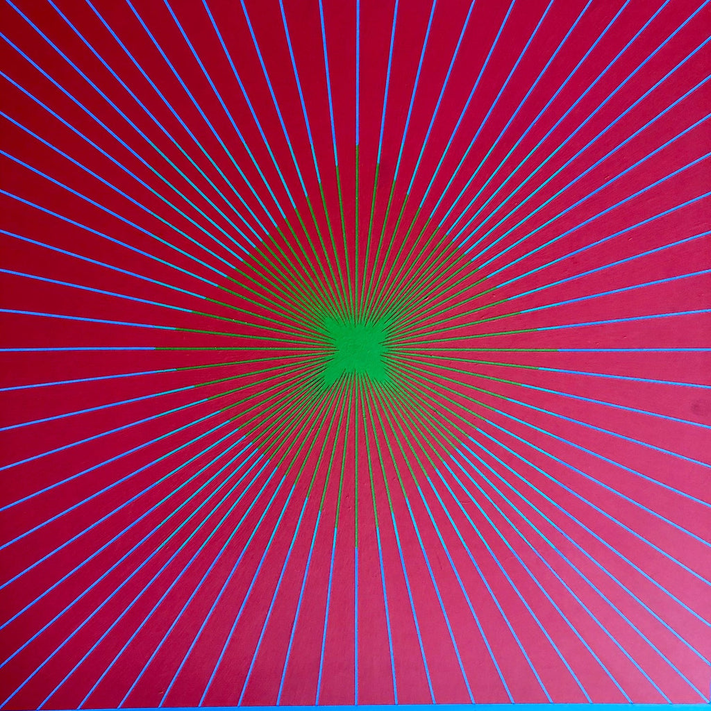 Op Art 1971 Kinetic Oil Painting Pop Art Artist