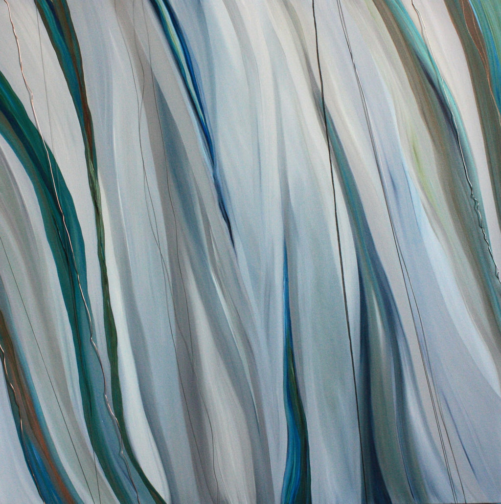 Large Modernist Painting Contemporary Abstract Art Paul Aho, Palm Beach, Florida
