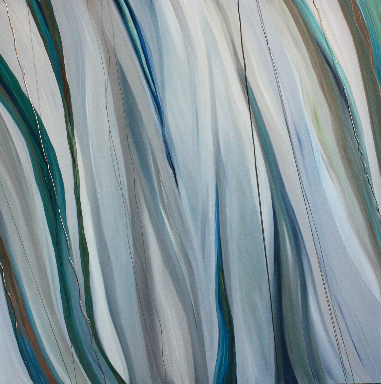 Large Modernist Painting Contemporary Abstract Art Paul Aho, Palm Beach, Florida