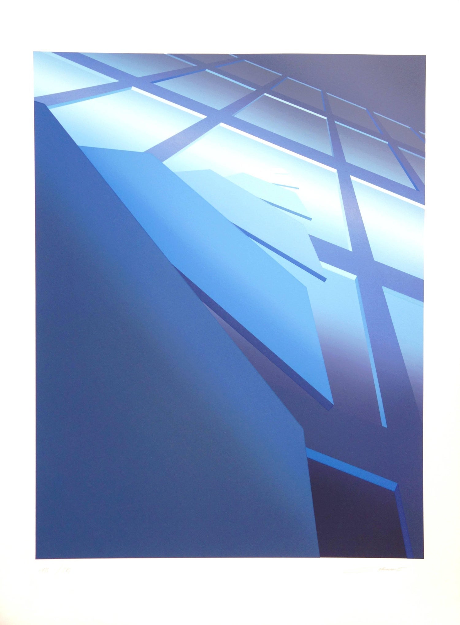 Location Proposal Iris Print Ed. 12 Hand Signed Architectural Study