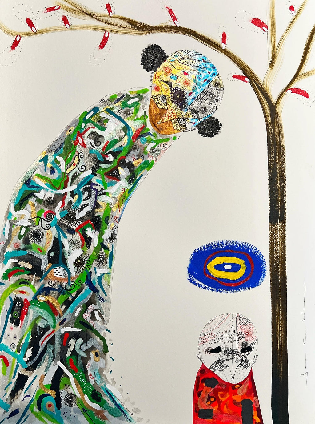 Exquisite Corpse, Cadavre Exquis, Spanish Surrealist Drawing 3 Artists