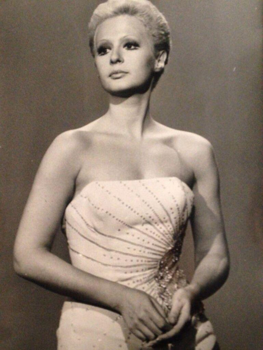 Vintage Print Silver Gelatin Signed Photograph Brazilian Actress Sonia Braga