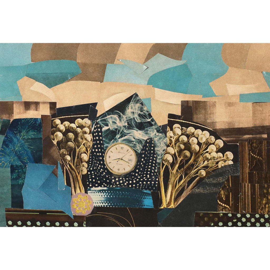 Planetary Kaleidoscope, Photo Mosaic Collage Space Photograph, Feminist Aviator