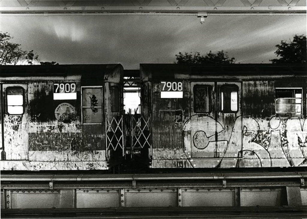 Graffiti Art Photograph Silkscreen Print Truck New York City 1970s Pop Art