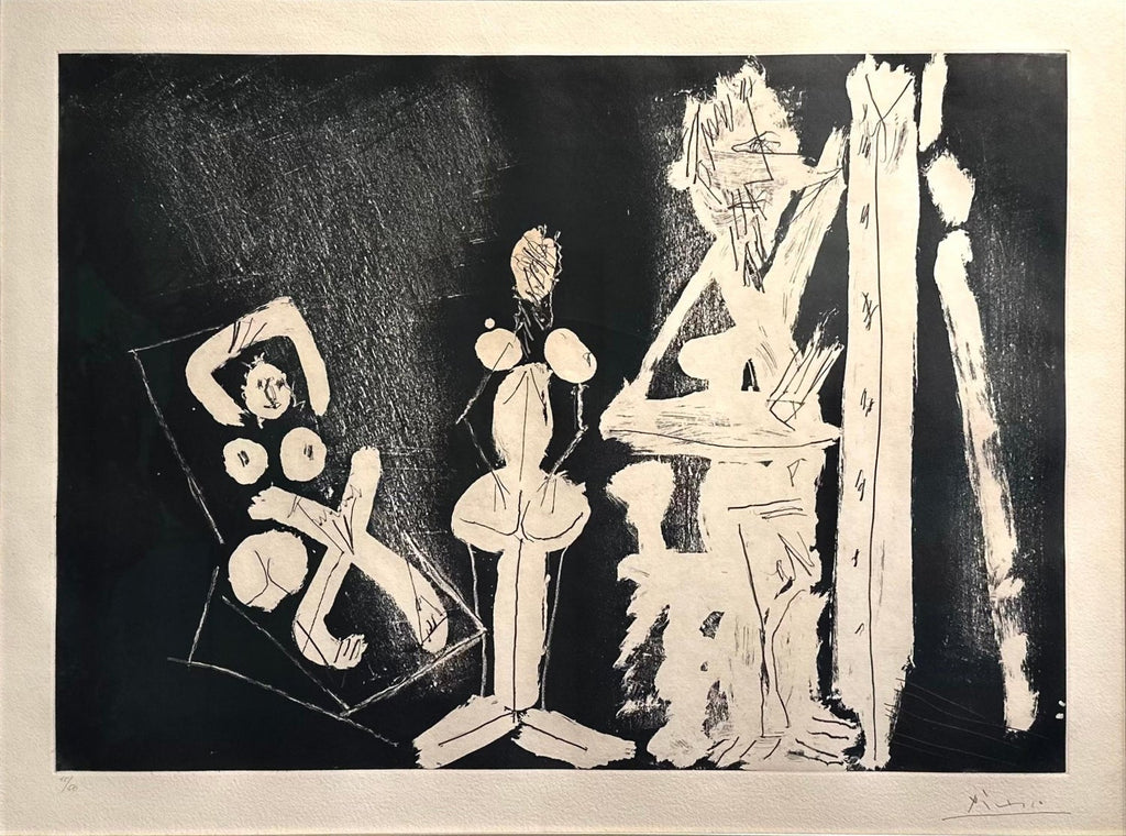 Lithuanian French Artist Arbit Blatas Lithograph Raoul Dufy School of Paris