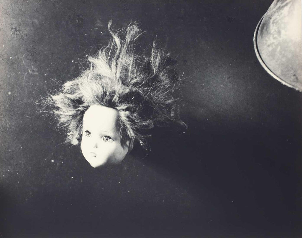Vintage Silver Gelatin Photograph Surrealist Doll Art Photo, Jazz Photographer