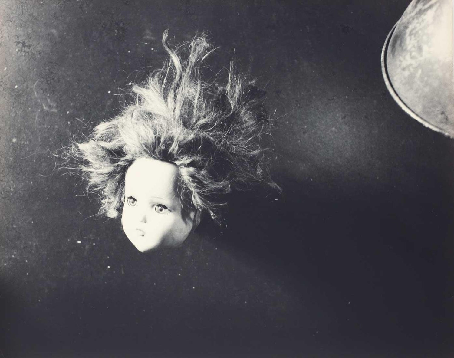 Vintage Silver Gelatin Photograph Surrealist Doll Art Photo, Jazz Photographer