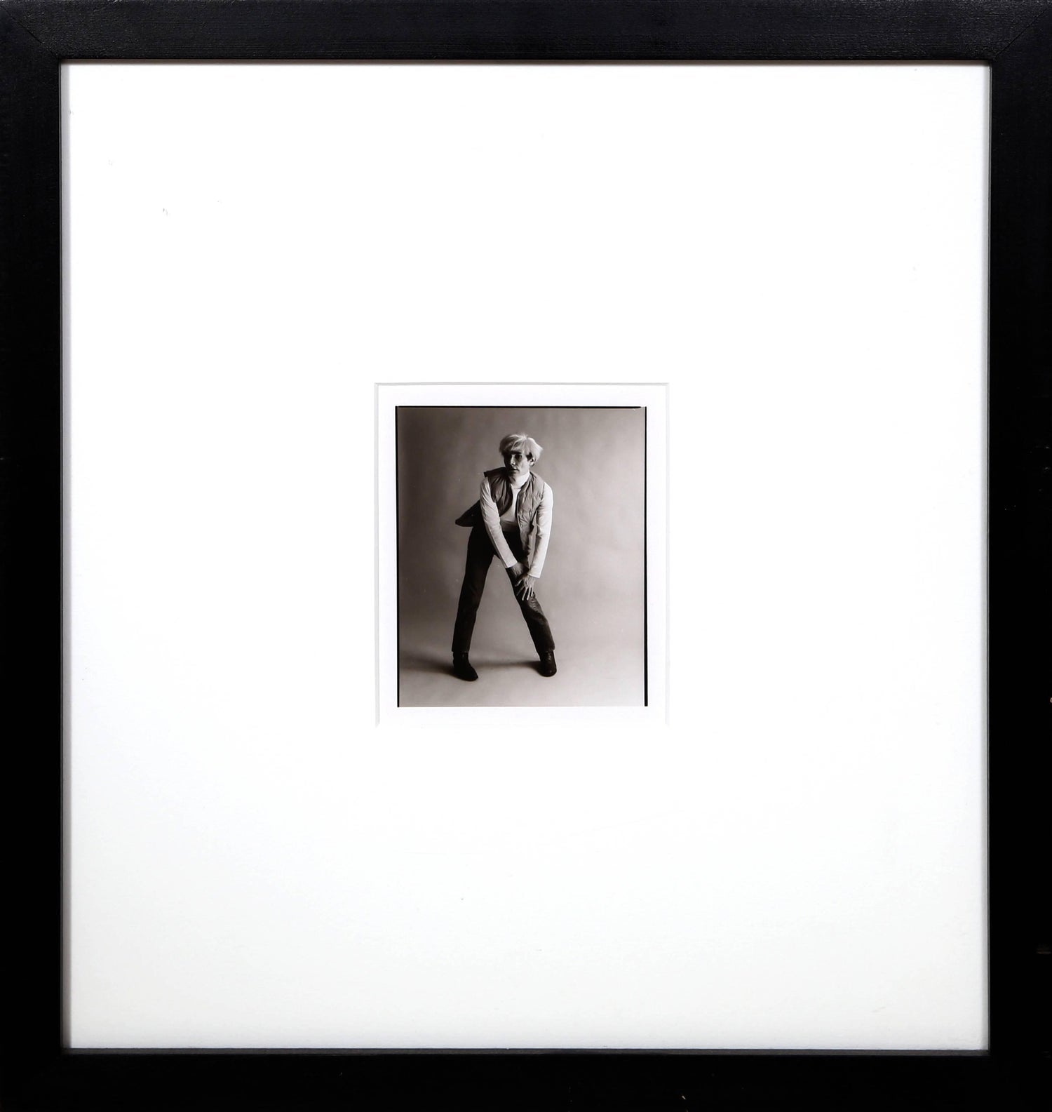 Gianfranco Gorgoni Vintage Photograph Andy Warhol in Leather Factory Photo Print