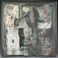 Large Rigoberto Mena Contemporary Cuban Abstract Expressionist Oil Painting