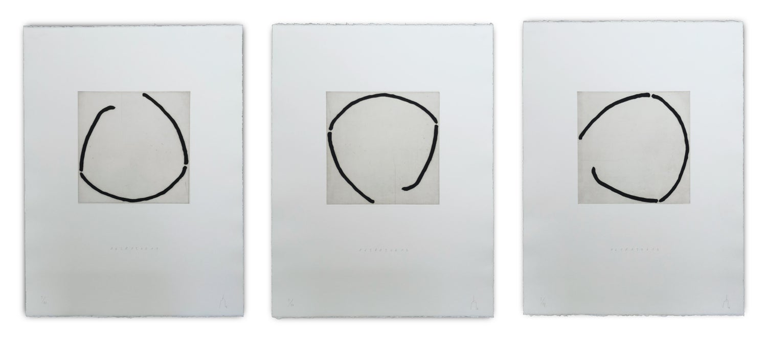Austrian Sound Space Architect Bernhard Leitner Photo Mechanical Print Signed