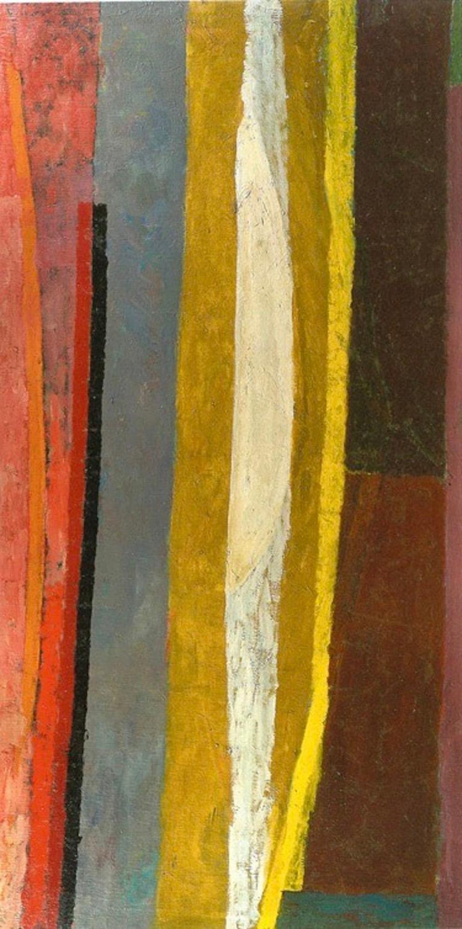 Abstract Composition Tempera Painting Russian Soviet Avant Garde Ksenia Ender