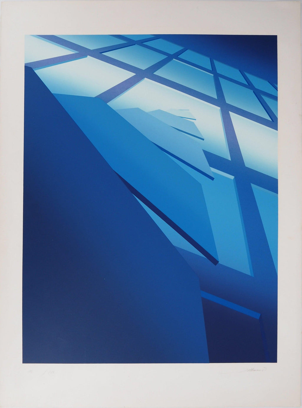 Location Proposal Iris Print Ed. 12 Hand Signed Architectural Study