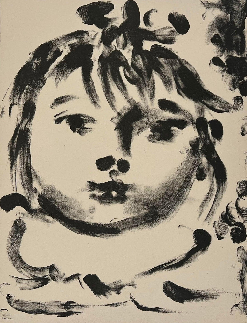 Lithuanian French Artist Arbit Blatas Lithograph Pablo Picasso Ecole D'Paris