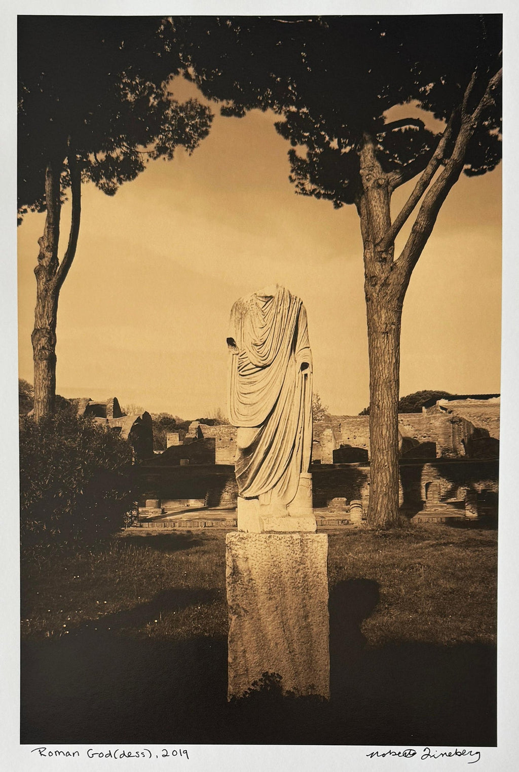 Tuscany, Statue, Siena 1996