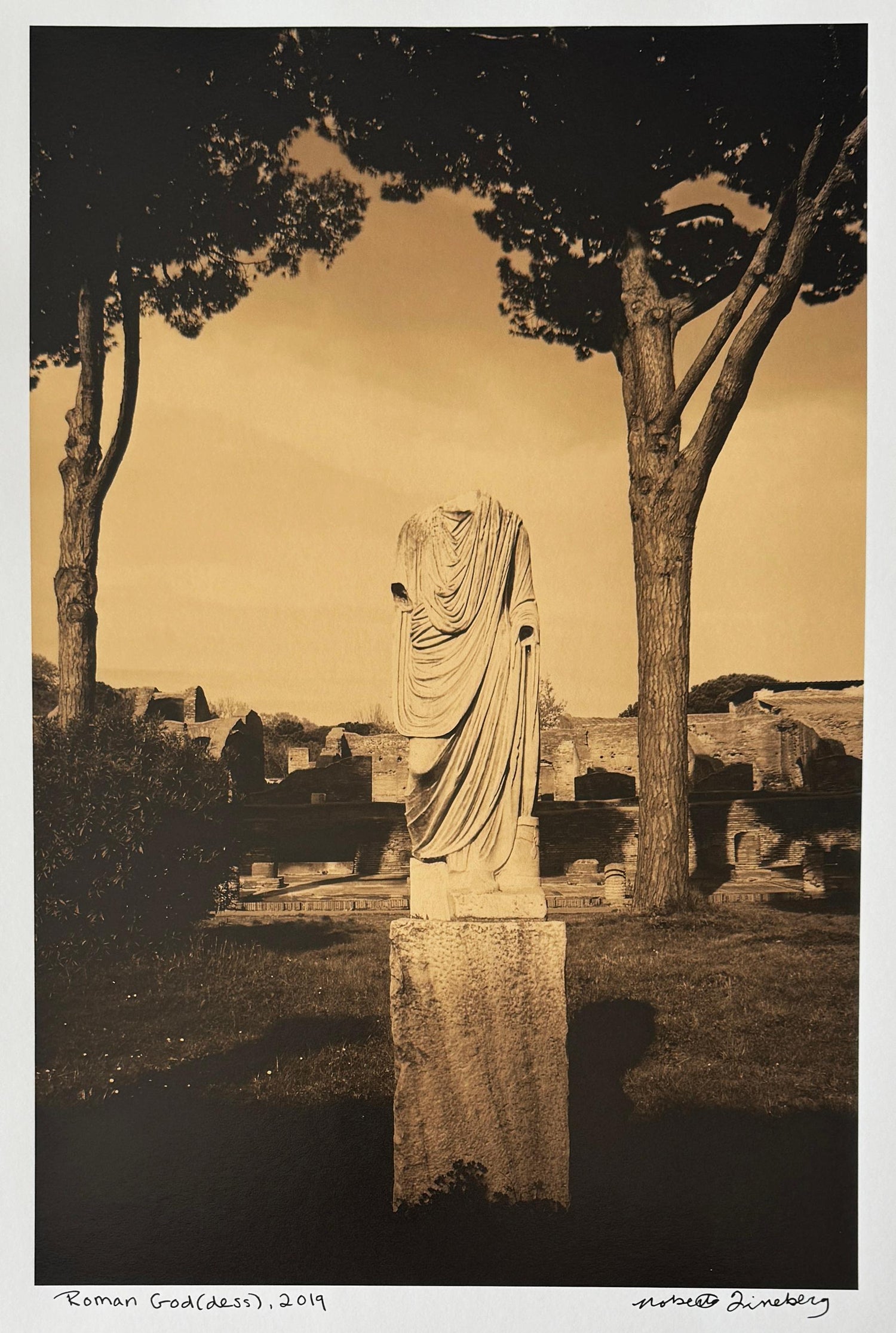 Tuscany, Statue, Siena 1996