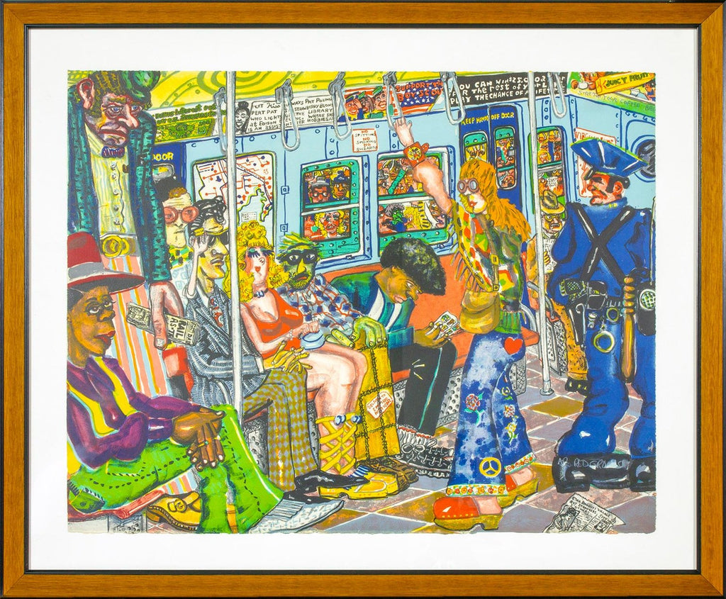 1986 Red Grooms & Sculpture Vintage C-Print Photograph Abe Frajndlich Colo Photo