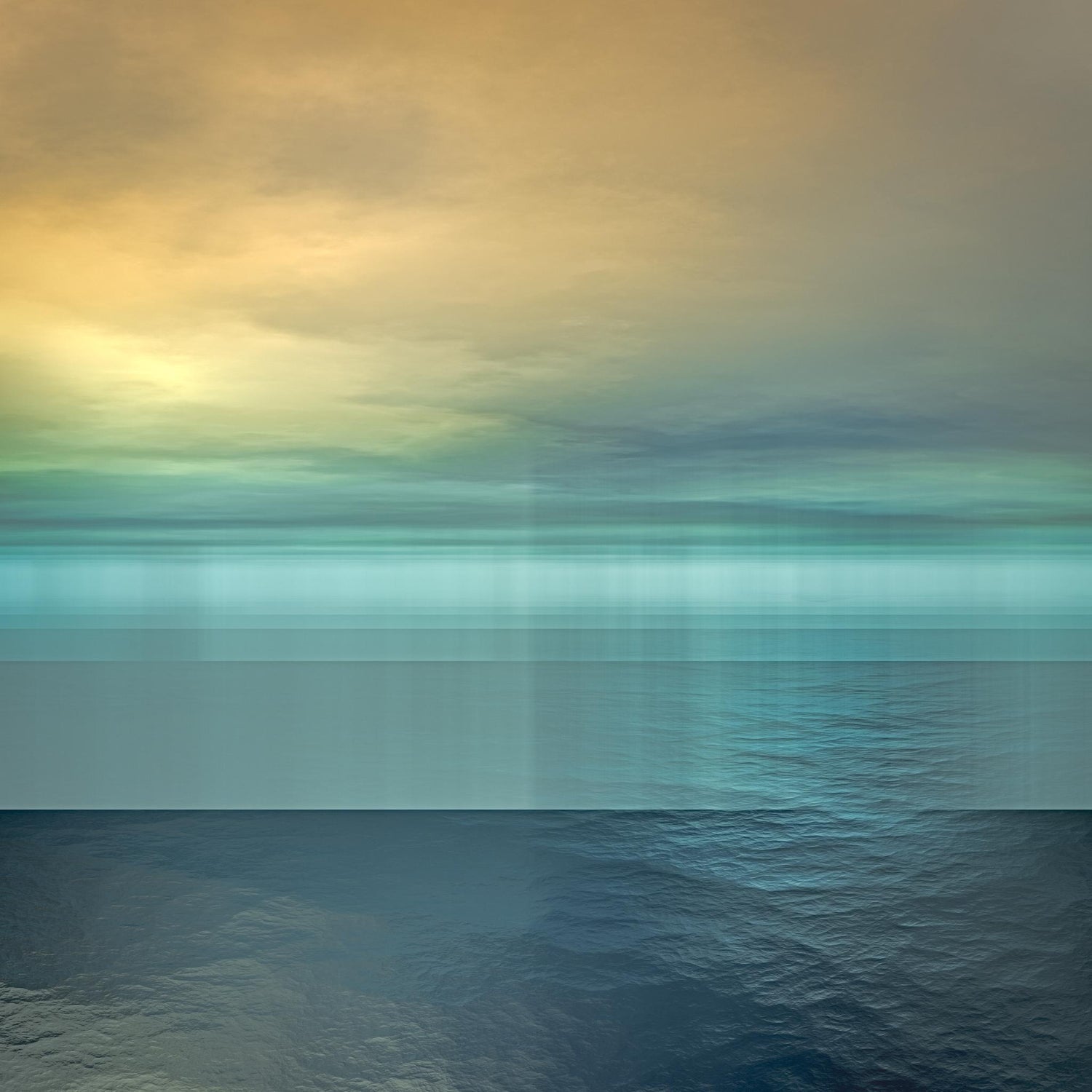 Rising, Large Format Photo 24X20 Color Photograph Beach House