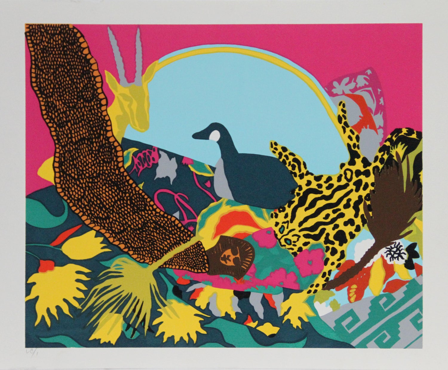 "Detente" Jerry Kearns Pop Art Silkscreen Screenprint