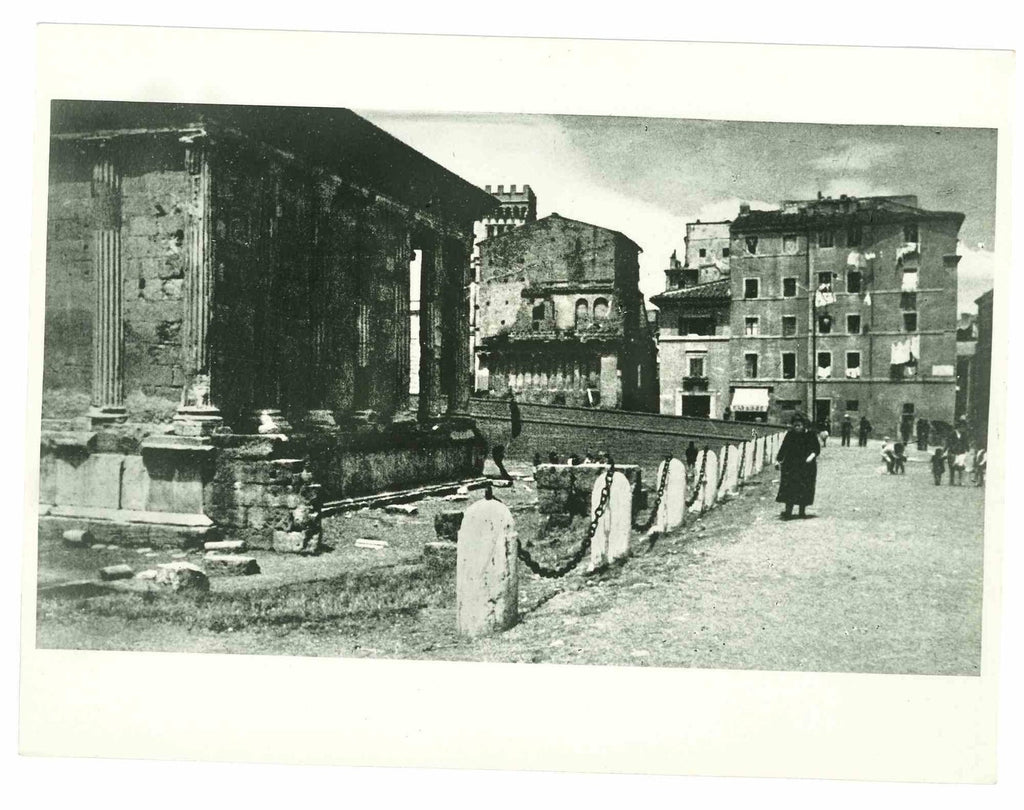 Vintage Architecture Photograph Rome Italy Steven Brooke Architectural Photo Art