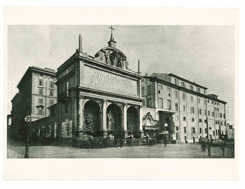 Vintage Architecture Photograph Rome Italy Steven Brooke Architectural Photo Art
