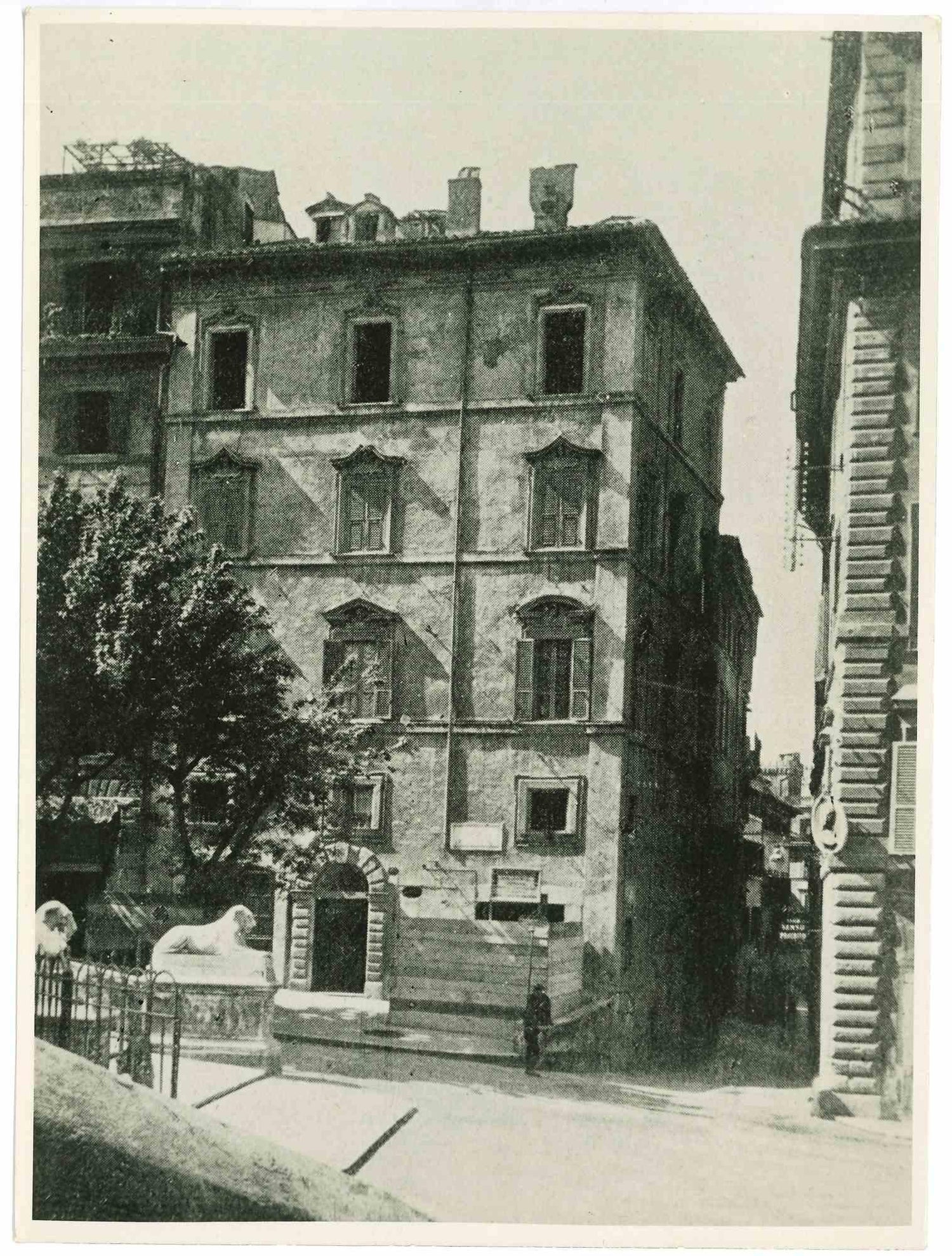 Vintage Architecture Photograph Rome Italy Steven Brooke Architectural Photo Art